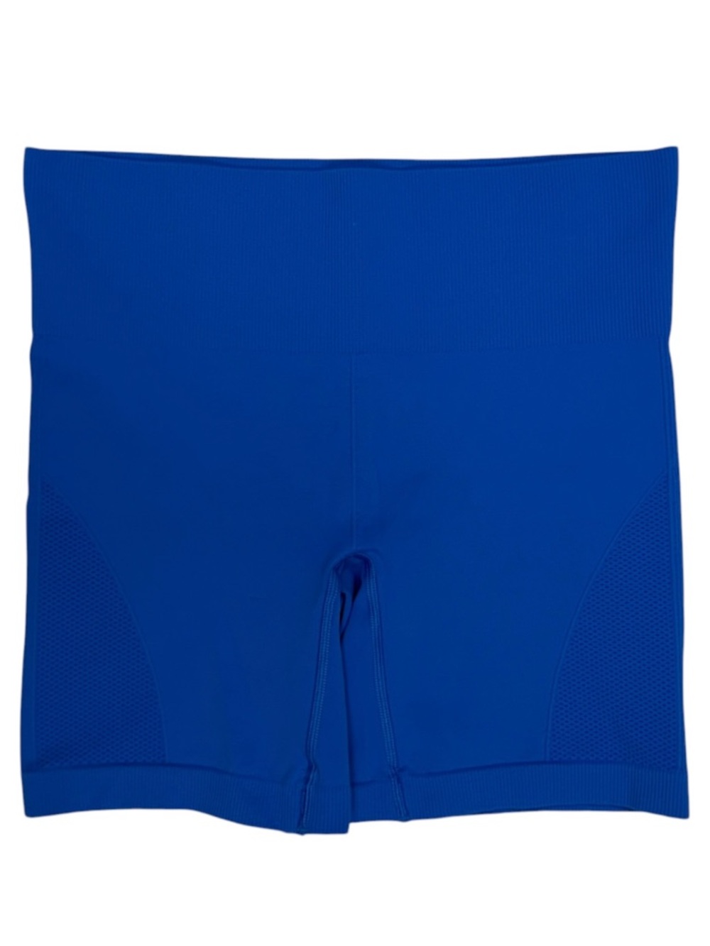 Lululemon Shorts Womens 8 Poolside Blue Base Pace Ribbed High Rise Biker Run 6”